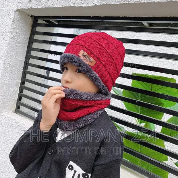 *Adult Kids Unisex Beanie Sets (2pc Set - Hat Neck - thumbnail 6