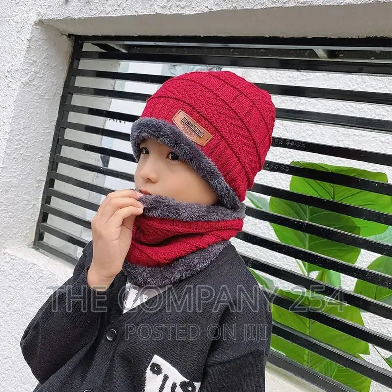 *Adult Kids Unisex Beanie Sets (2pc Set - Hat Neck