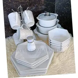 Hexagonal Dinner Set, Set