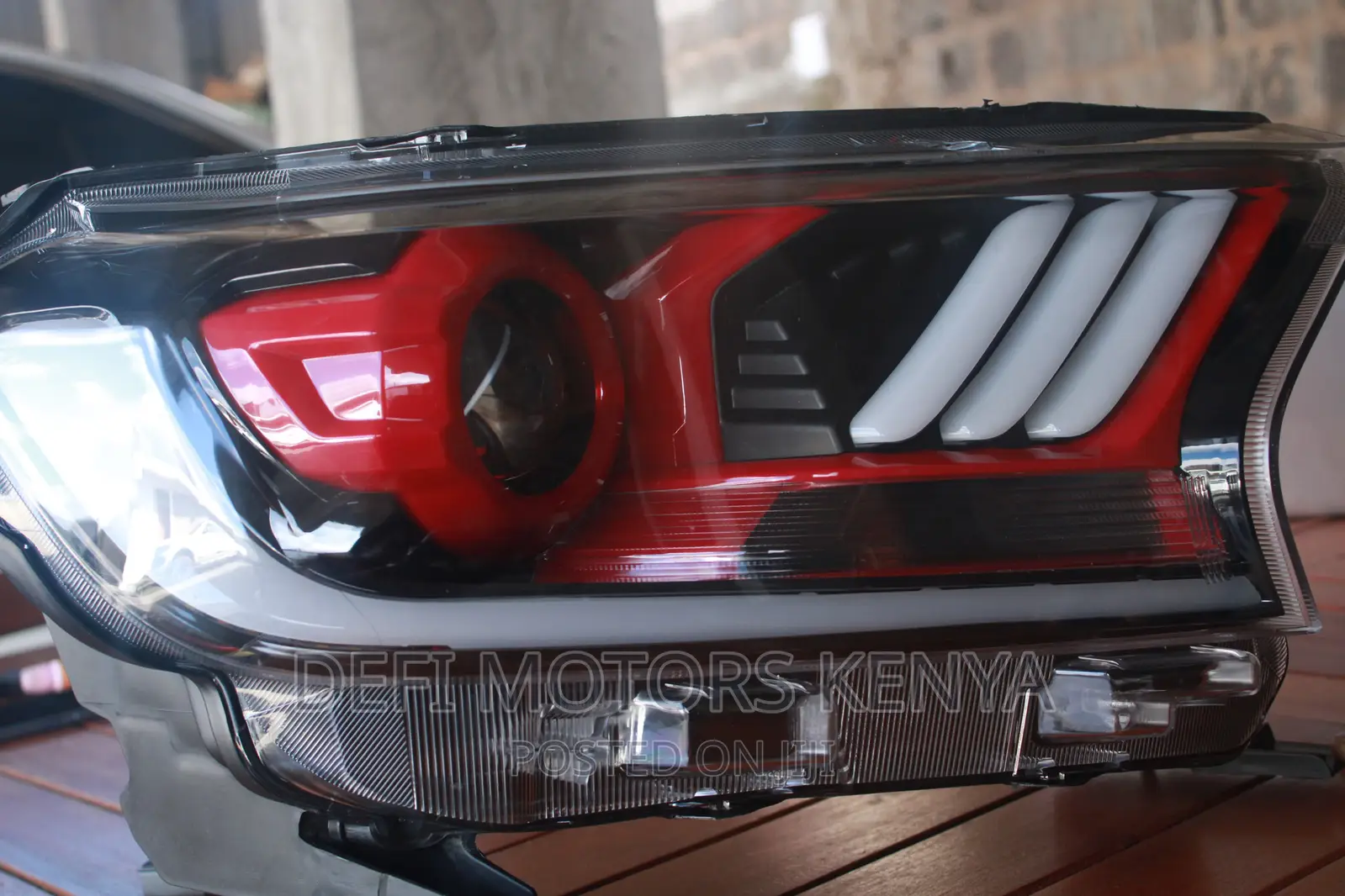 Ford Ranger LED Mustang Style Headlights