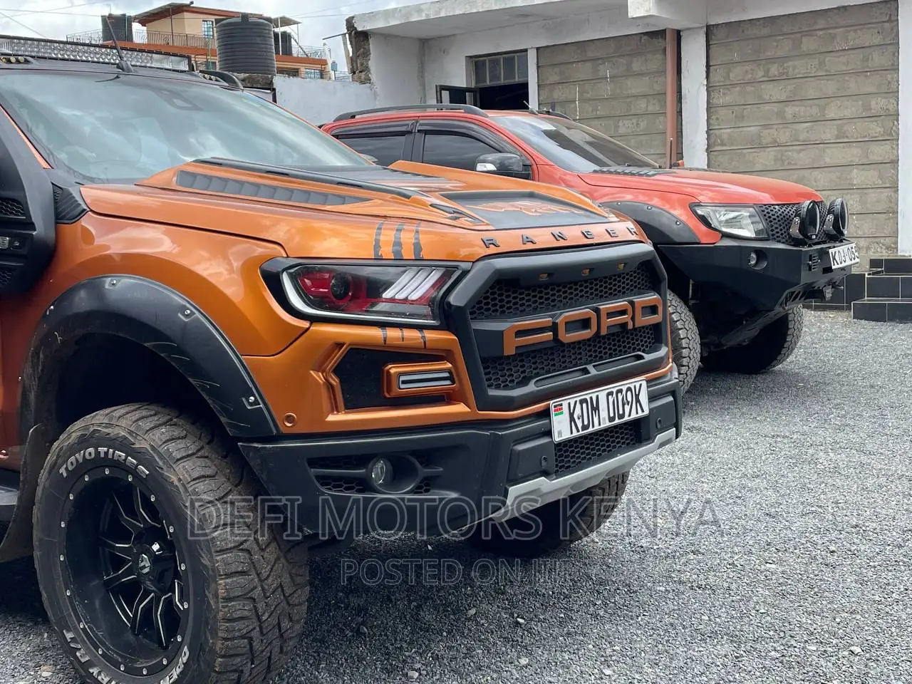 Ford Ranger LED Mustang Style Headlights