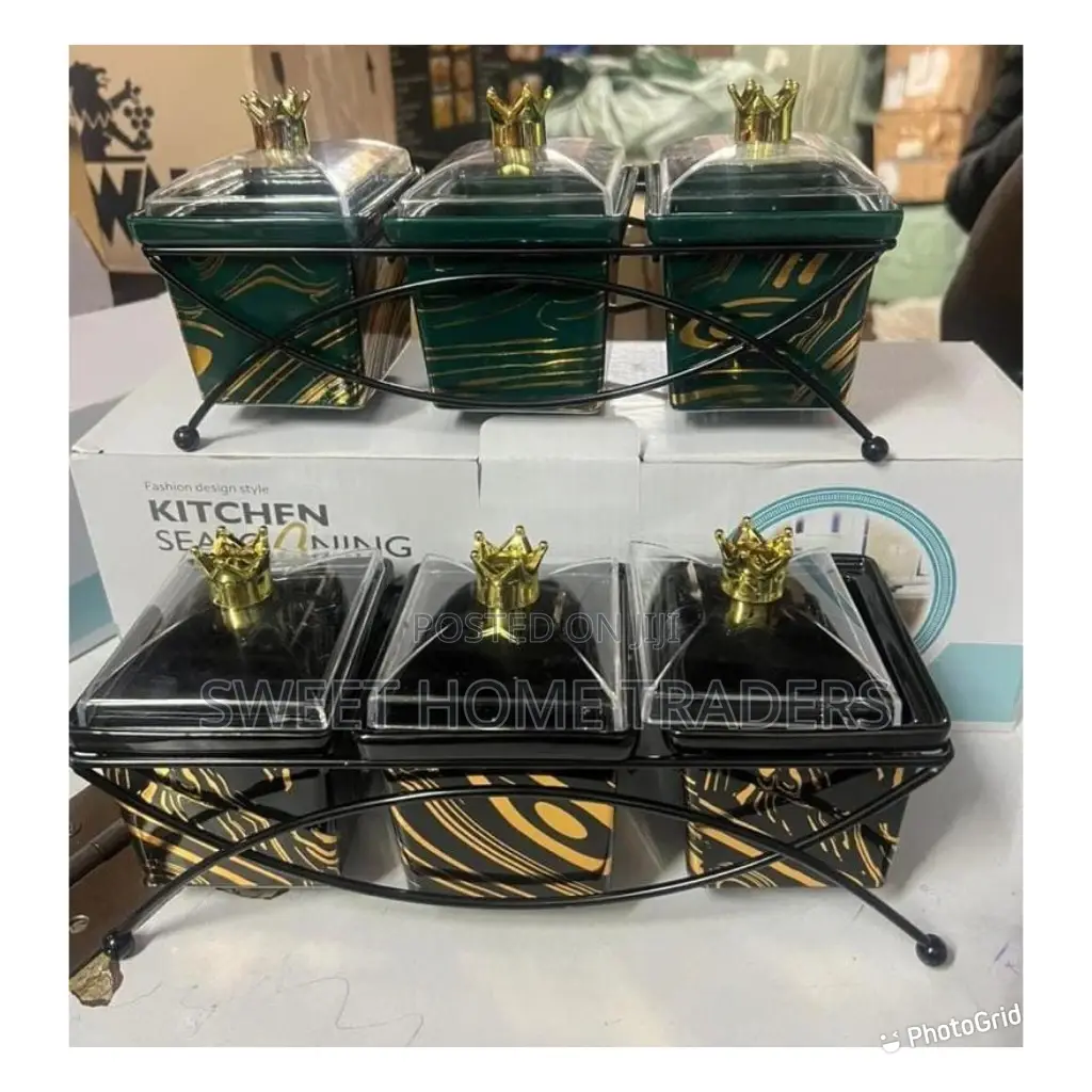 3 PCS Ceramic Canister 300 Ml Available