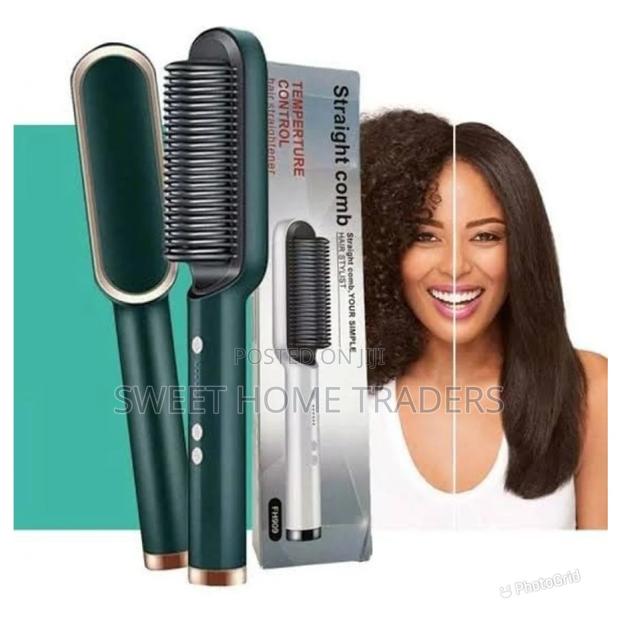 Electric Extra Super Long Hair Straightening Brush