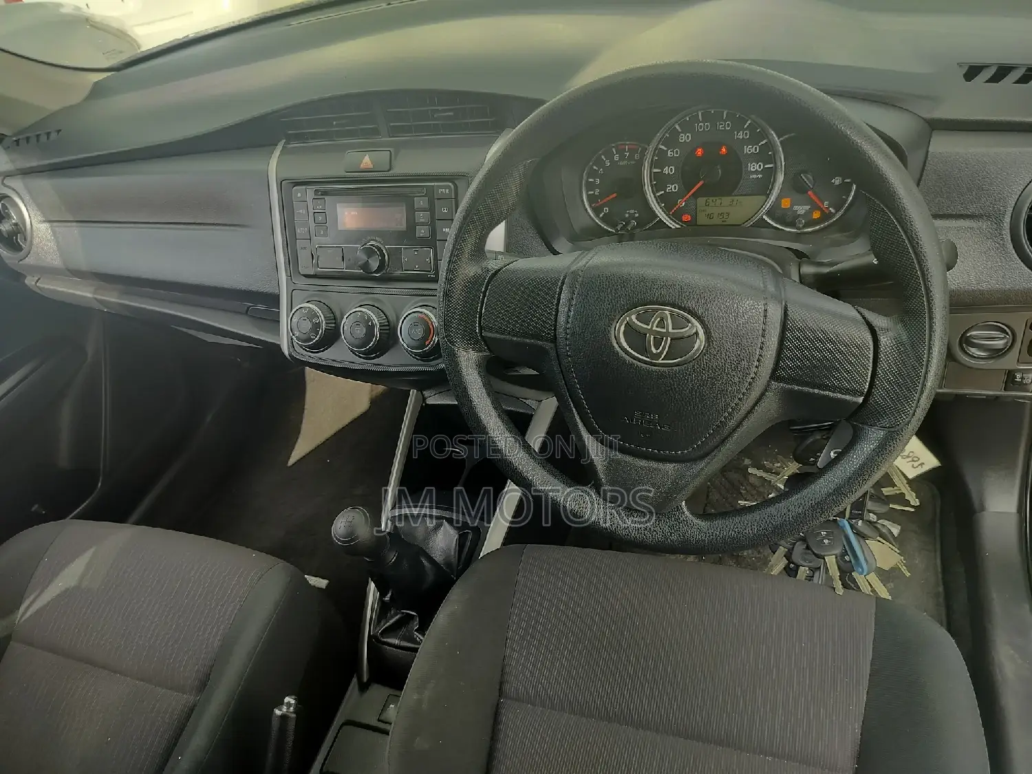 Toyota Corolla Fielder 2016 Black