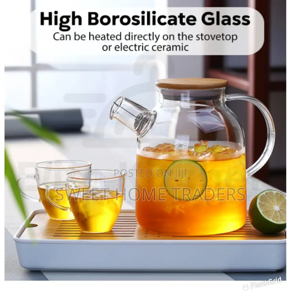 Borosilicate Glass Teapot Available
