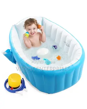 Generic Inflatable Portable Air Swimming Pool Kid Foldable