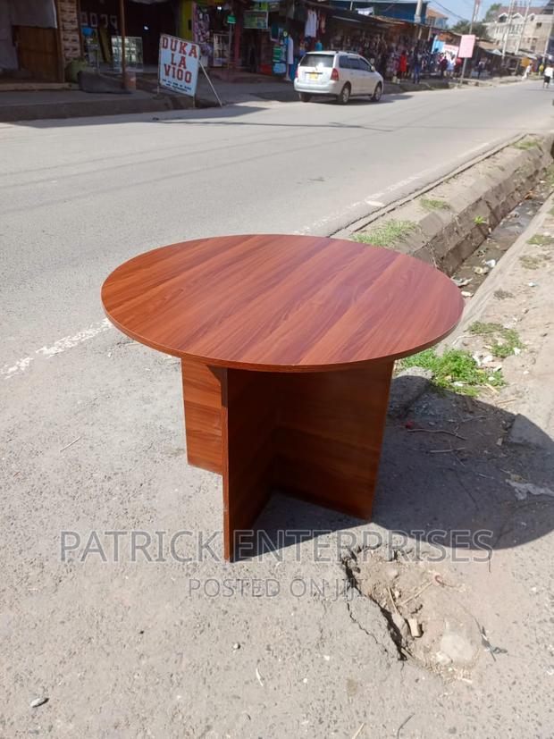 Morden MDF Round Conference Table - thumbnail 2