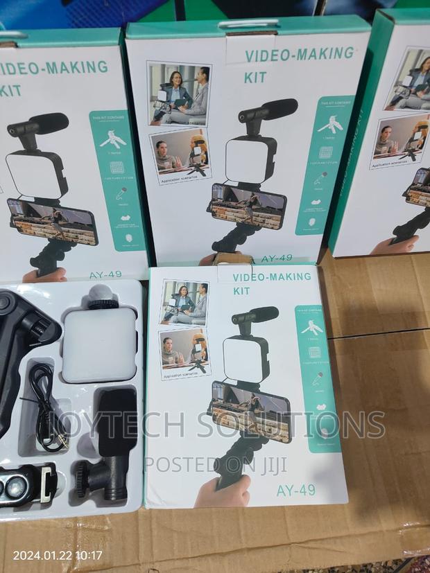 Ay 49-Video Making Vlogging Kit for All Phones