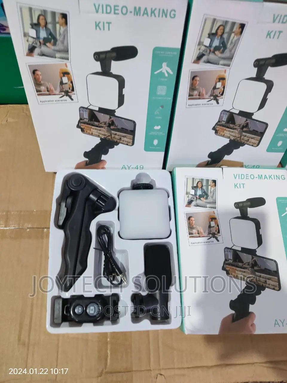 Ay 49-Video Making Vlogging Kit for All Phones