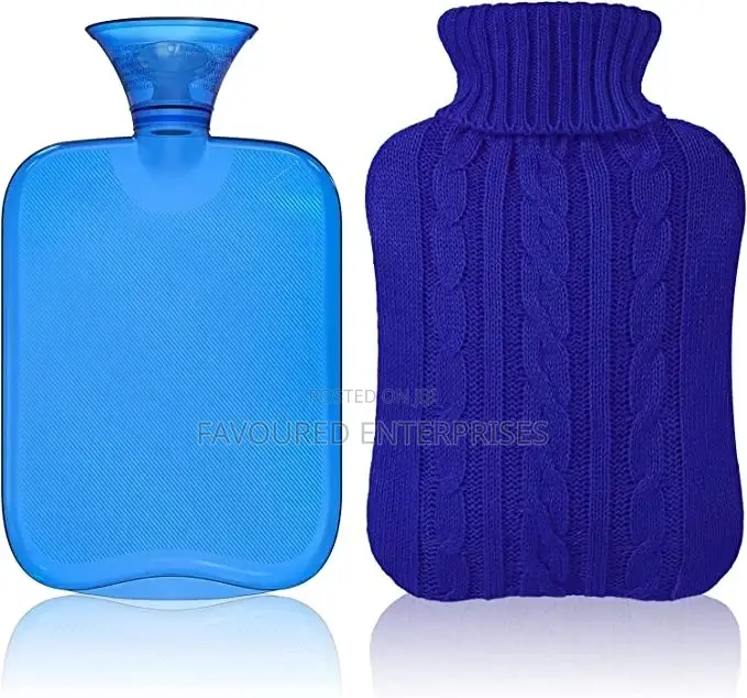 Hot Water Rubber Bottle Bag With Cover - 2 Litres