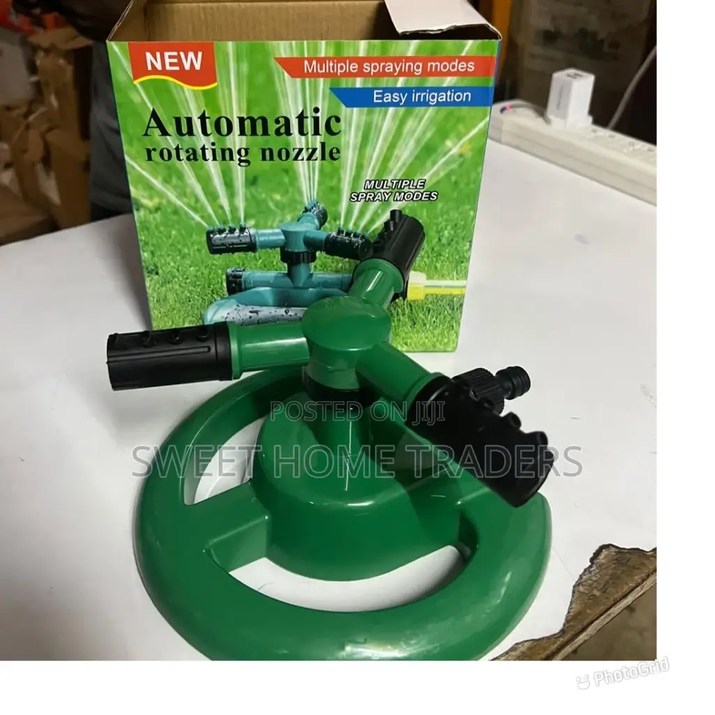 3 Arm 3600 Auto-Rotating Water Garden Sprinkler