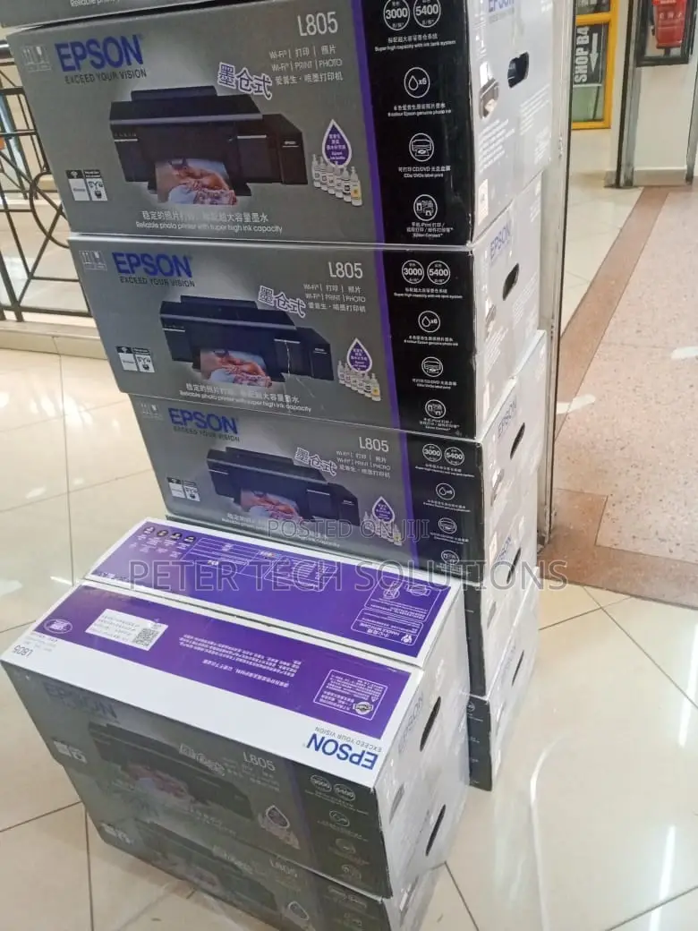 EPSON Printer L805 Best 6 Color Printer for Printing