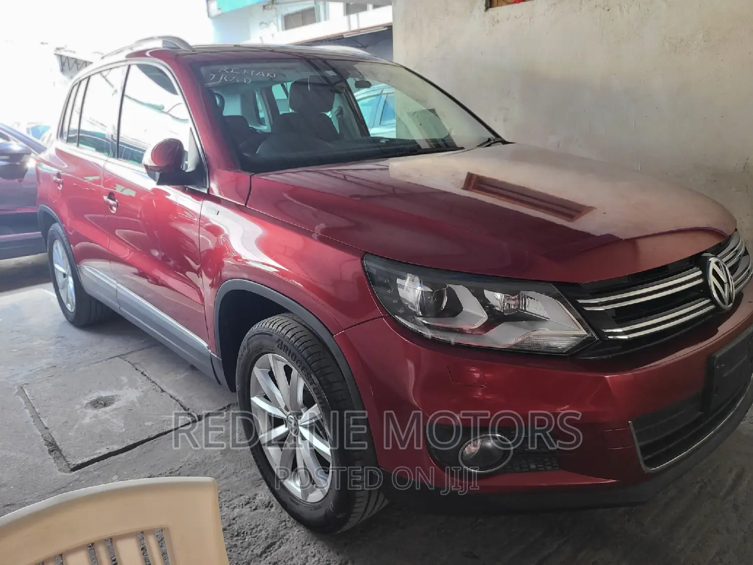 Volkswagen Tiguan R-Line AWD 4MOTION 2016 Red