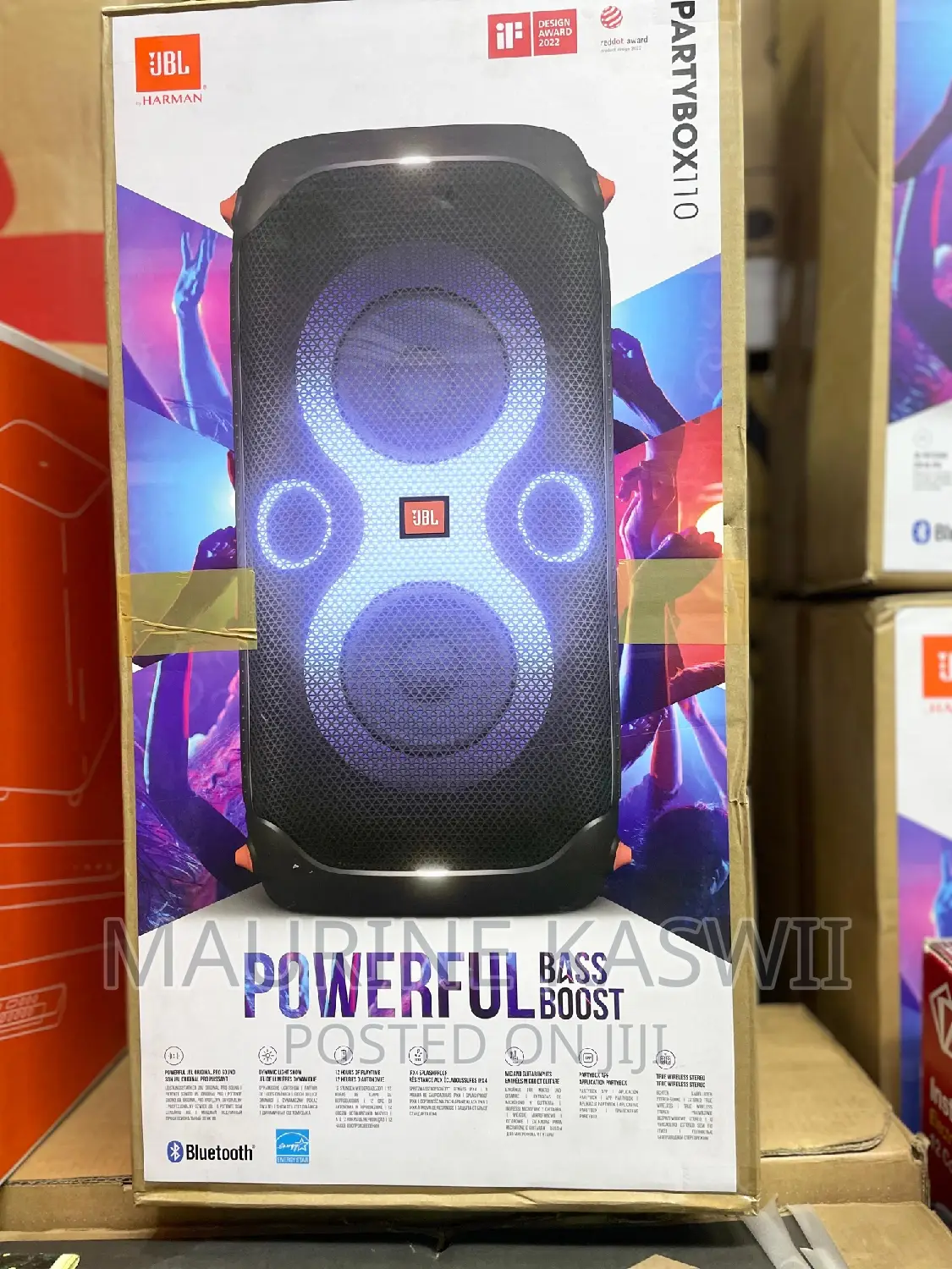 JBL PARTYBOX110 Portable Party Speaker 160W