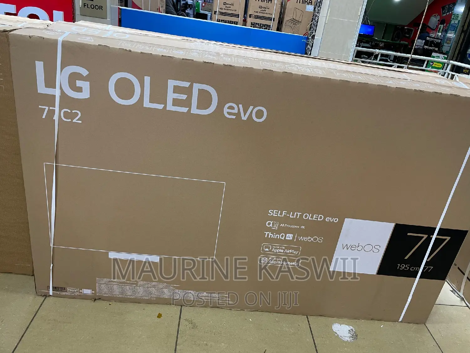 LG OLED |77 Inch |C2 Series | Cinema HDR| Webos22 |Thin