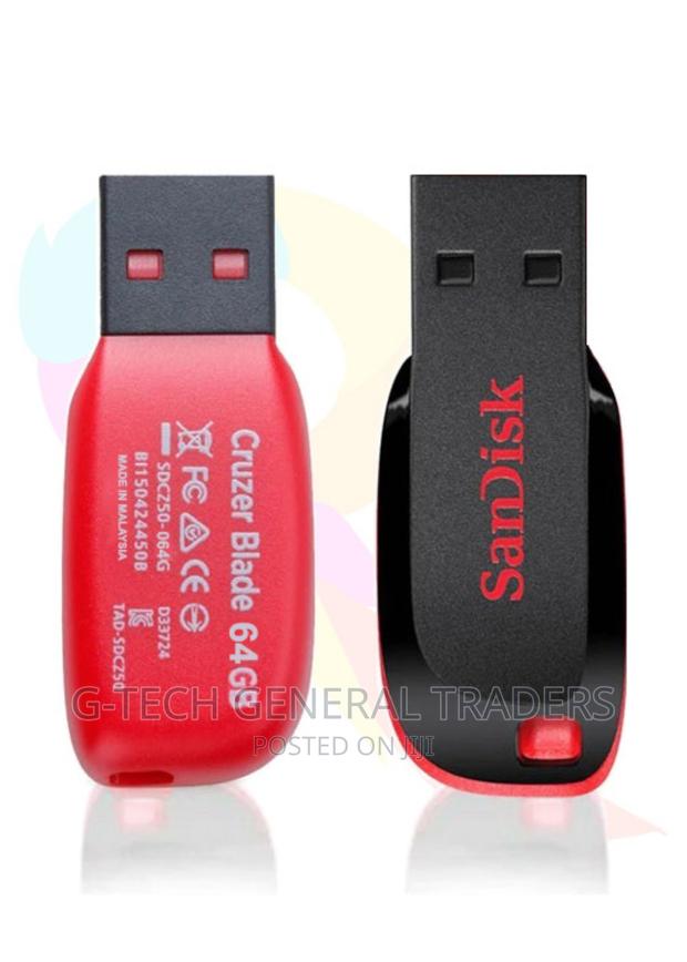 Flash Disk! Sandisk Cruizer Blade 64gb USB Flash Drive - main view