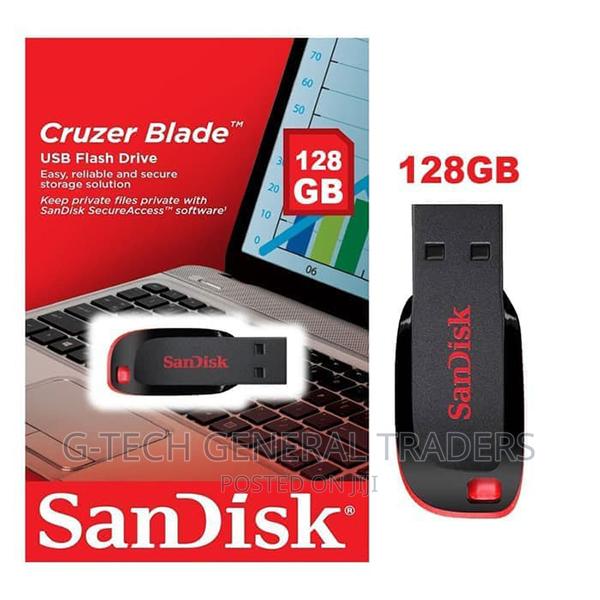 Flash Disk!Sandisk Cruizer Blade 2.0 USB Flash Drive 128gb - main view