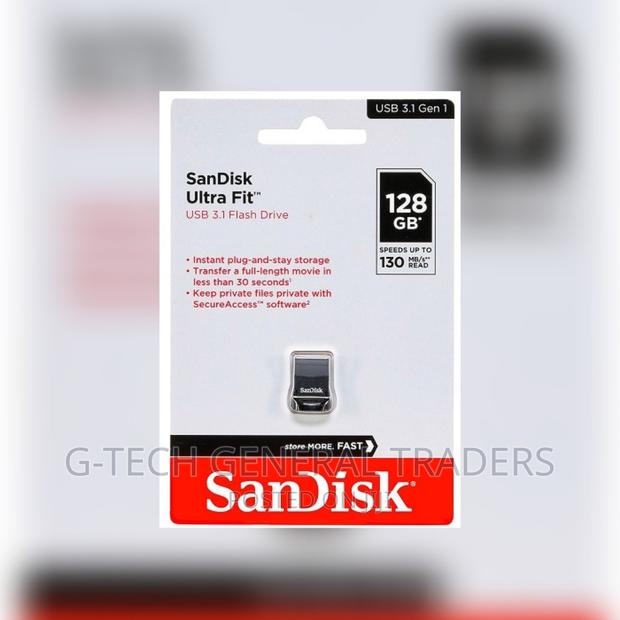 Flash Disk! Sandisk Ultra Fit USB 3.1 Flash Drive 128gb - main view
