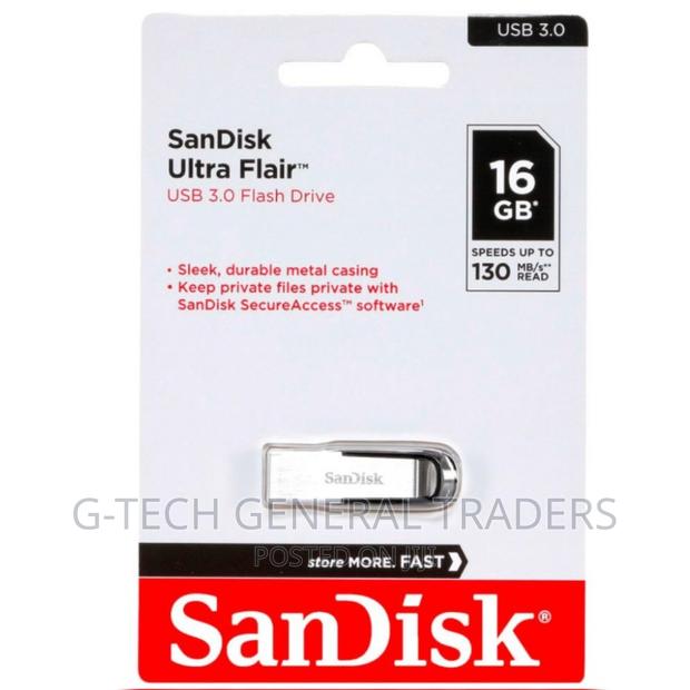 Flash Disk! Sandisk Ultra Flair USB 3.1 16gb Flash Drive - main view