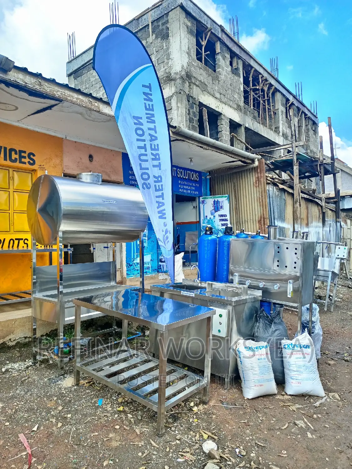 Water Purifier Machine With Reverse Osmosis