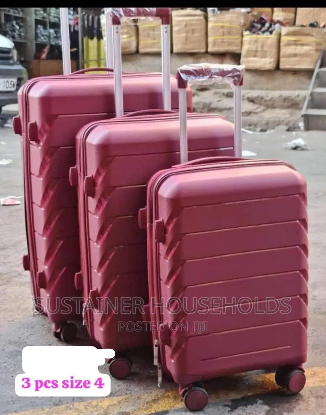 Original Unbreakable Fiber Suitcases *No 4 Now Available in Nairobi