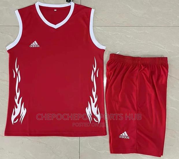 Red Quality Volleyball Kits - thumbnail 3