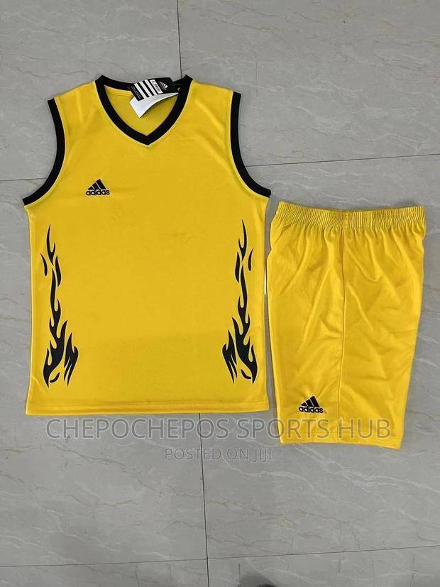Yellow Imported Volleyball Jerseys - main view