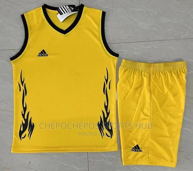 Yellow Imported Volleyball Jerseys - thumbnail 2