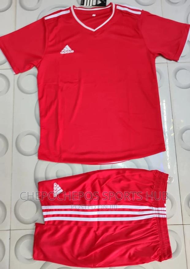 Red Imported Football Jerseys