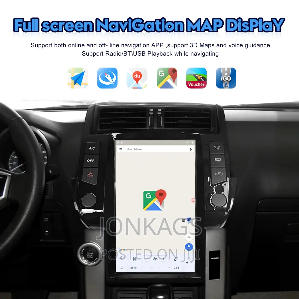 Android Tesla for Landcruiser Prado150 , 2010 - 2013