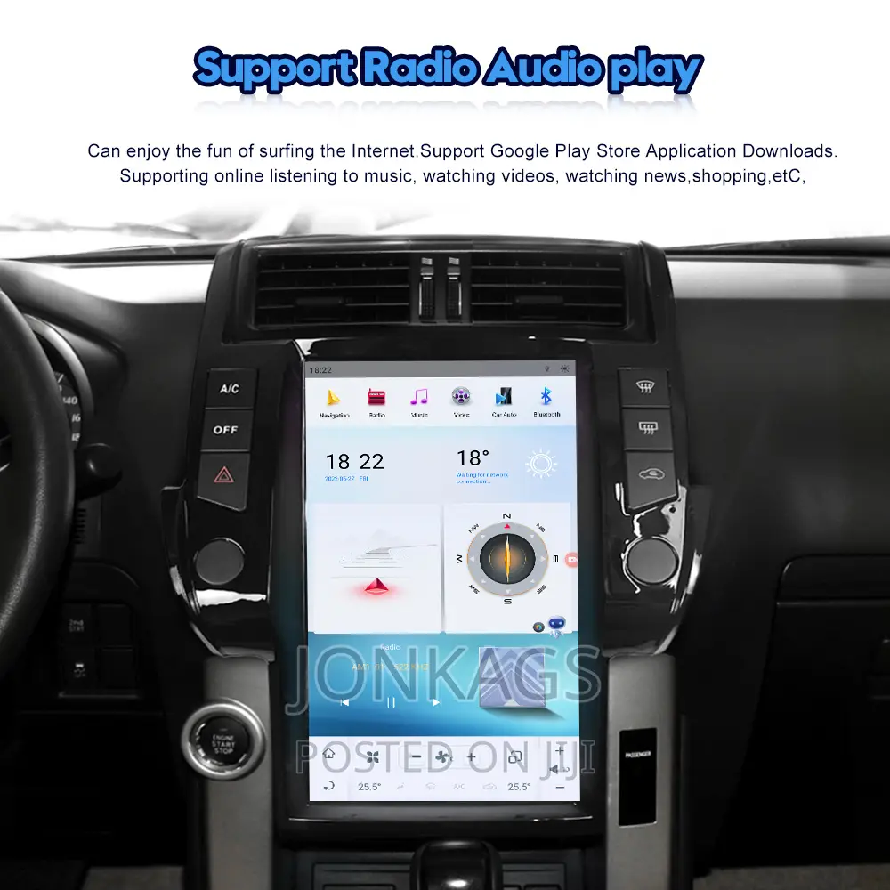 Android Tesla for Landcruiser Prado150 , 2010 - 2013