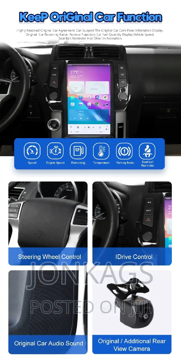 Android Tesla for Landcruiser Prado150 , 2010 - 2013