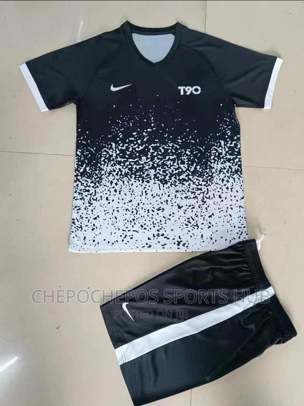 Black Imported Football Jerseys - main view