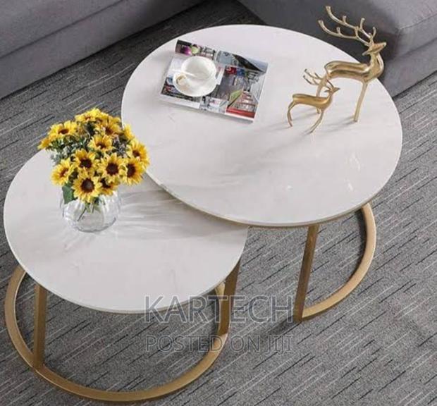 Wooden Nesting Tables 2pcs Set White