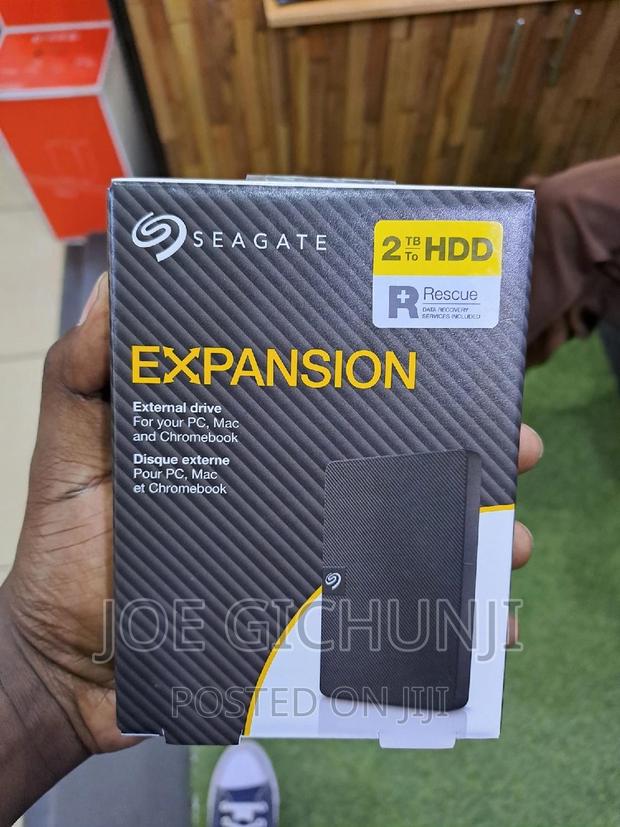 Seagate 2TB Expansion USB 3.0 Hard Drive - main view