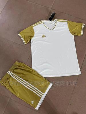 White Quality Football Kits - thumbnail 2