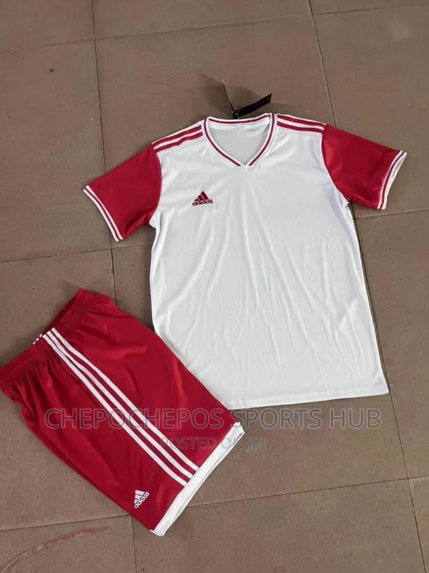 White Quality Football Kits - thumbnail 3