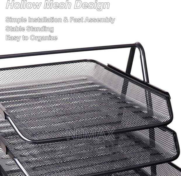 4 Layer Office Tray Mesh Black - thumbnail 7