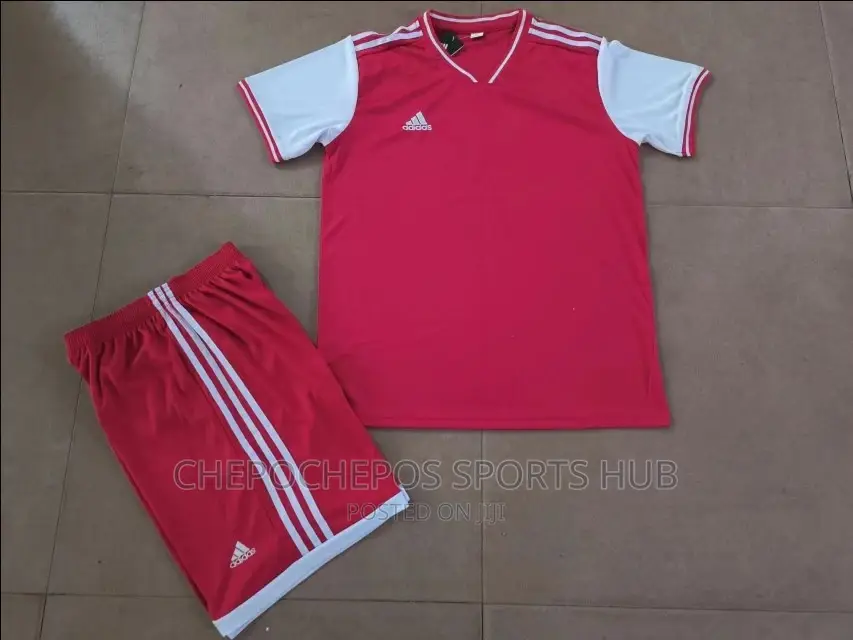 Red Quality Imported Football Jerseys