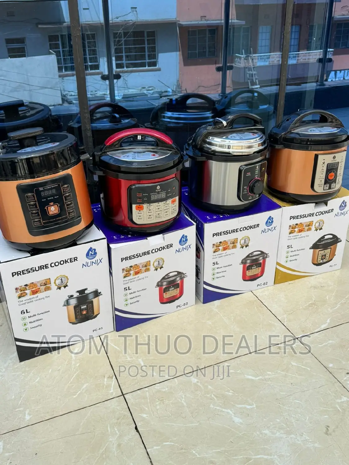 Nunix 6lt Electric Pressure Cooker 