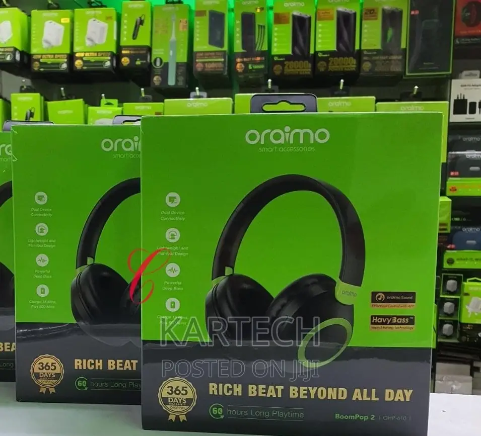 Oraimo Boompop 2 Headphones