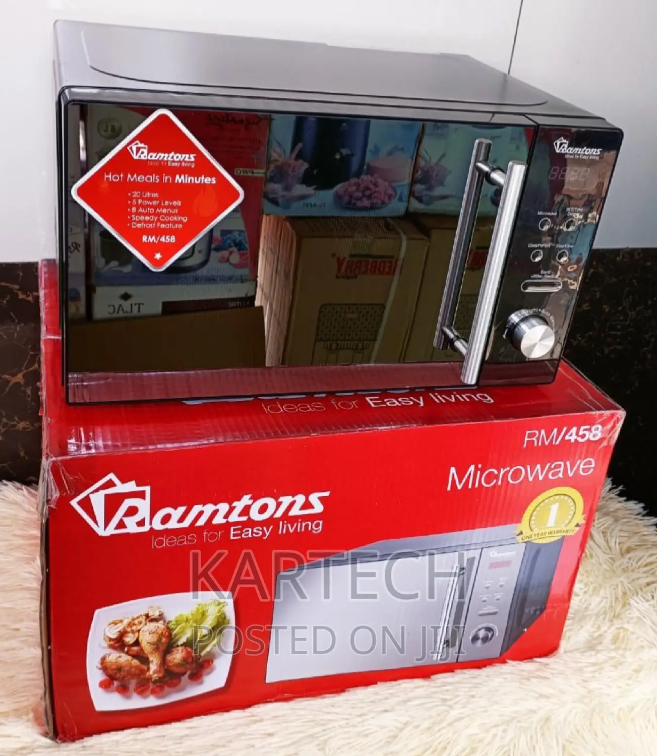 Ramtons 458 Microwave -20 Litres