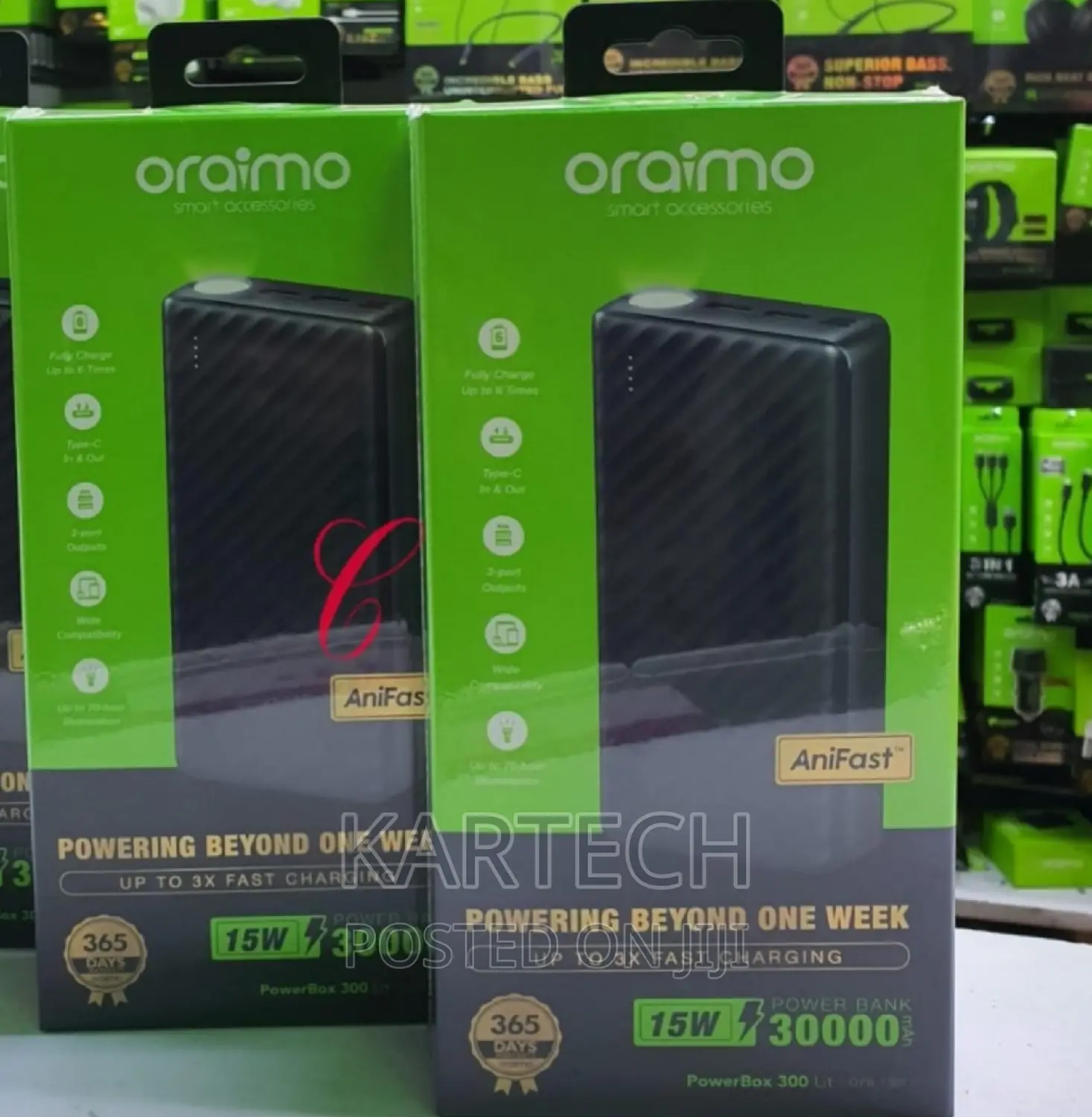 Oraimo Powerbank Lit OPB-1301 30,000ma