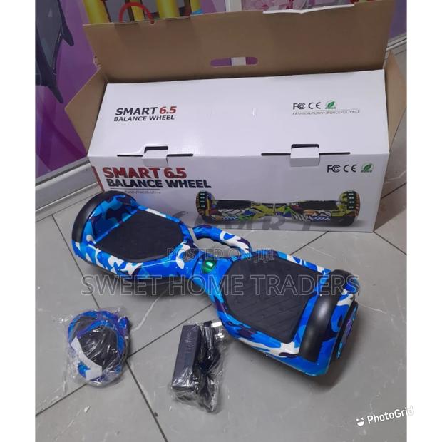 Self Balancing Electric Hoverboard With Guards - main view