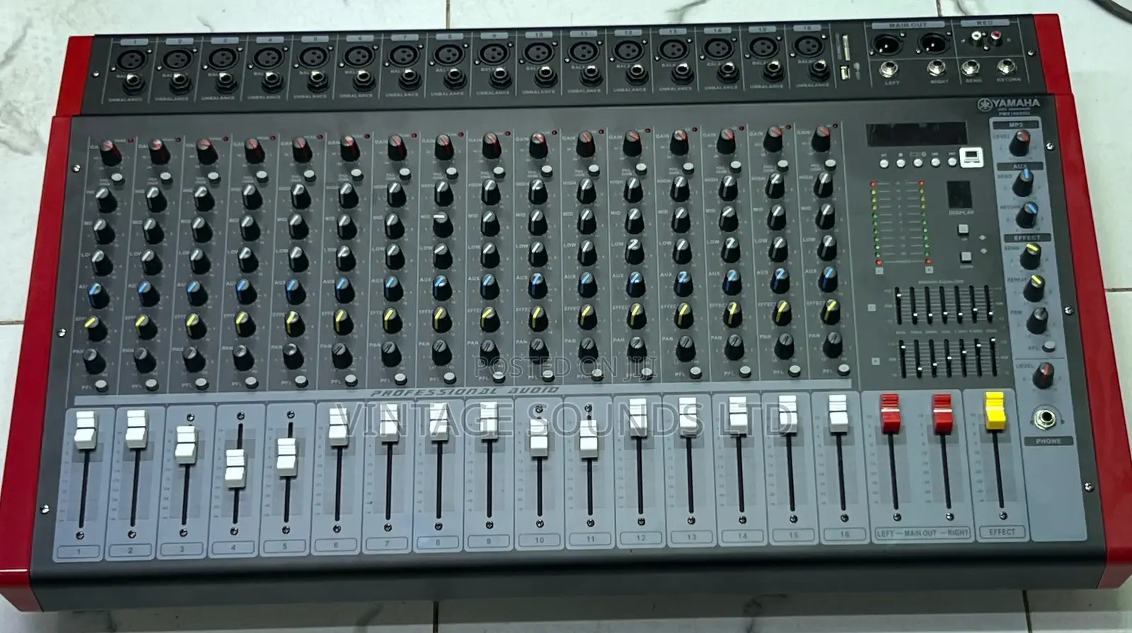 Yamaha Powered Mixer/Amplifier 16 Channel W/ USB Bluetooth