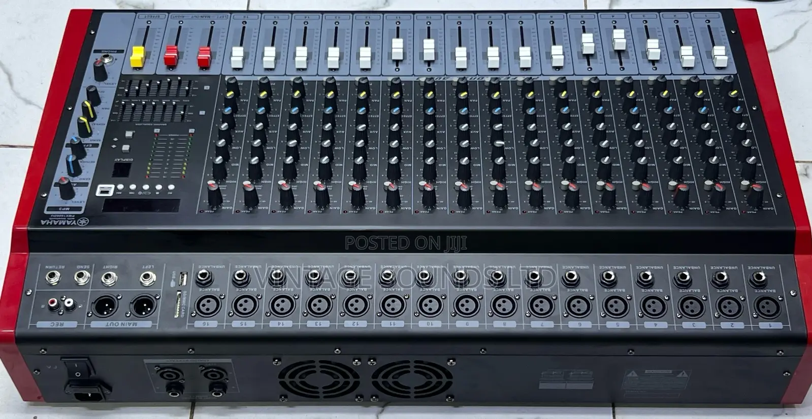Yamaha Powered Mixer/Amplifier 16 Channel W/ USB Bluetooth