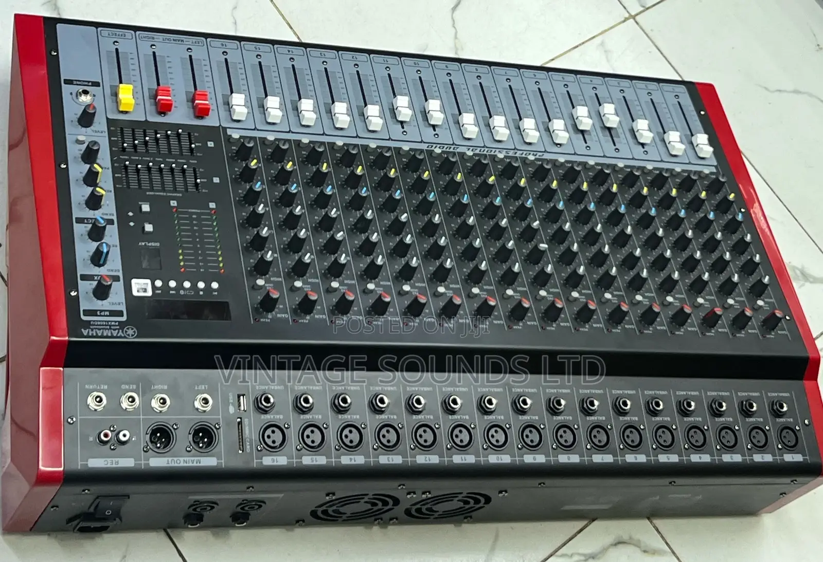Yamaha Powered Mixer/Amplifier 16channel Line Input USB