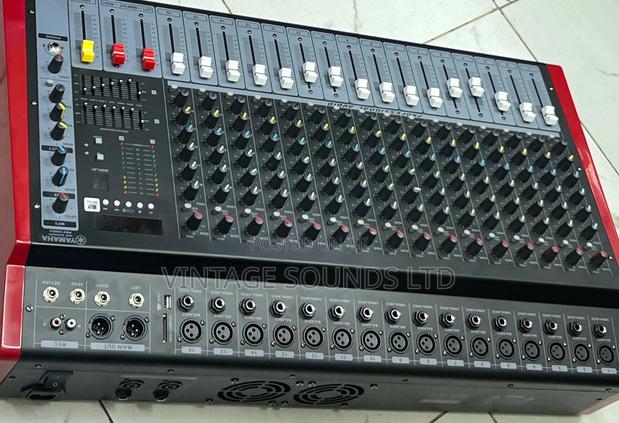 Yamaha Mixer Amplifies Pmx1600 USB Bluetooth Compatible - main view