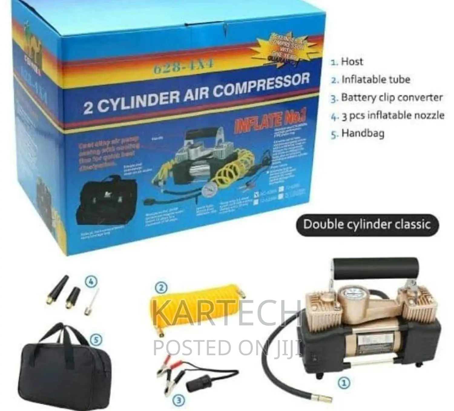 Air Compressor - 2 Cylinders