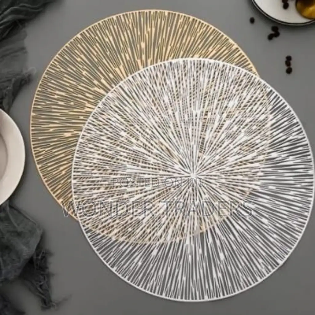 Dining Table Mats,6 Piece Non Woven